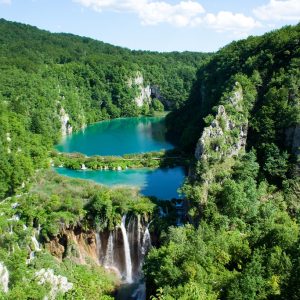 Národný park Plitvické jazerá a návšteva chorvátskeho Záhrebu